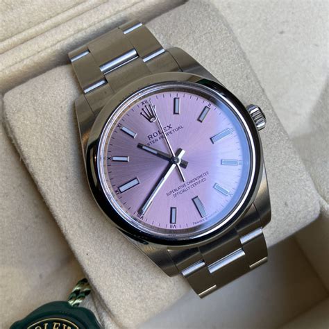 rolex op 34 pink|Rolex datejust 34 mm.